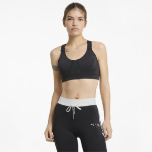 Бра PUMA x FIRST MILE Mid Impact Padded Women's Training Bra Puma - Puma Бра PUMA x FIRST MILE Mid Impact Padded Women's Training Bra Puma - Цвет: Черный