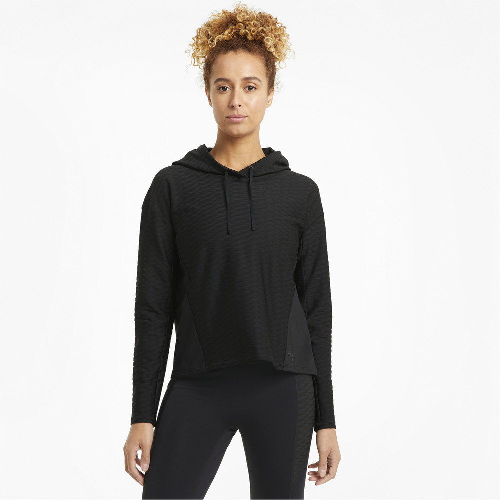 Олимпийка Flawless Women's Pullover Training Hoodie Puma - Puma Олимпийка Flawless Women's Pullover Training Hoodie Puma - Цвет: Черный