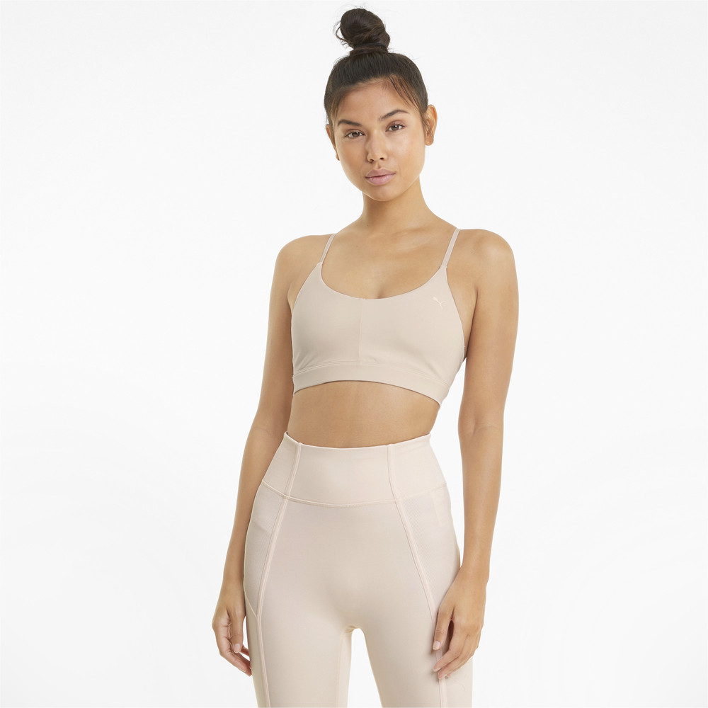 Бра Low Impact Strappy Women's Training Bra Puma - Puma Бра Low Impact Strappy Women's Training Bra Puma - Цвет: Бежевый