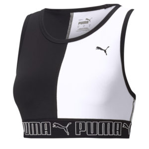 Топ Elastic Women's Training Crop Top Puma - Puma Топ Elastic Women's Training Crop Top Puma - Цвет: Черный