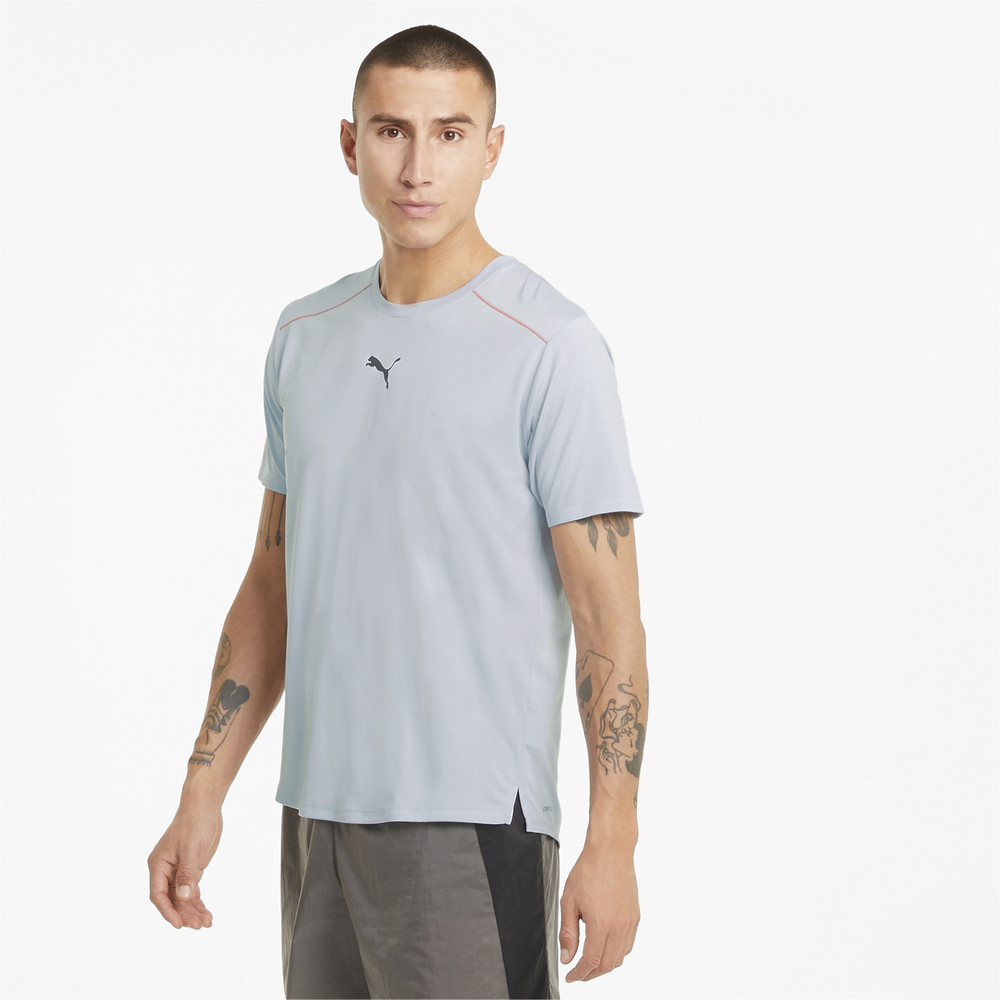 Футболка COOLadapt Men's Running Tee Puma - Puma Футболка COOLadapt Men's Running Tee Puma - Цвет: Серый
