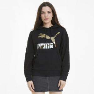 Толстовка Classics Logo Women's Hoodie Puma - Puma Толстовка Classics Logo Women's Hoodie Puma - Цвет: Фиолетовый