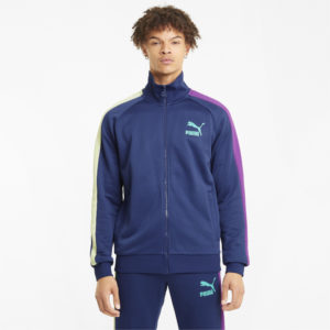Олимпийка Iconic T7 Men's Track Jacket Puma - Puma Олимпийка Iconic T7 Men's Track Jacket Puma - Цвет: Синий
