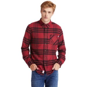 Рубашки LS Back River Heavy Flannel Check Shirt (Regular) для мужчин, Timberland Тимберленд
