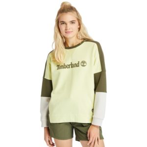 Толстовки Colour Block Crew Neck (Relaxed) для женщин, Timberland Тимберленд