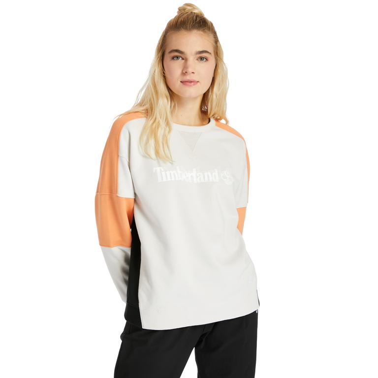 Толстовки Colour Block Crew Neck (Relaxed) для женщин, Timberland Тимберленд Толстовки Colour Block Crew Neck (Relaxed) для женщин, Timberland Тимберленд