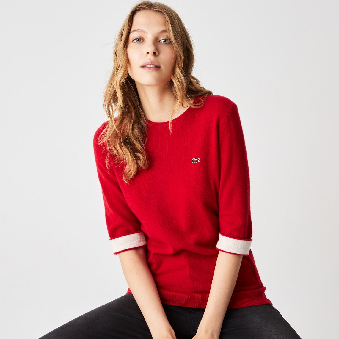 Свитер Lacoste, для женщин Свитер Lacoste, для женщин