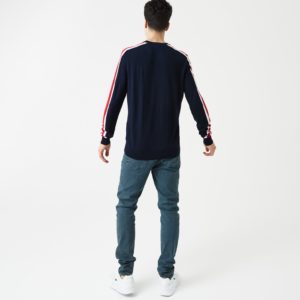 Свитер Lacoste , цвет синий, для мужчин