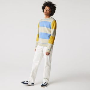 Свитер Lacoste , цвет разноцветный, для мужчин