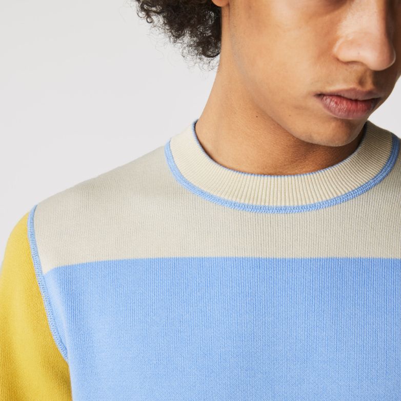 Свитер Lacoste , цвет разноцветный, для мужчин Свитер Lacoste , цвет разноцветный, для мужчин
