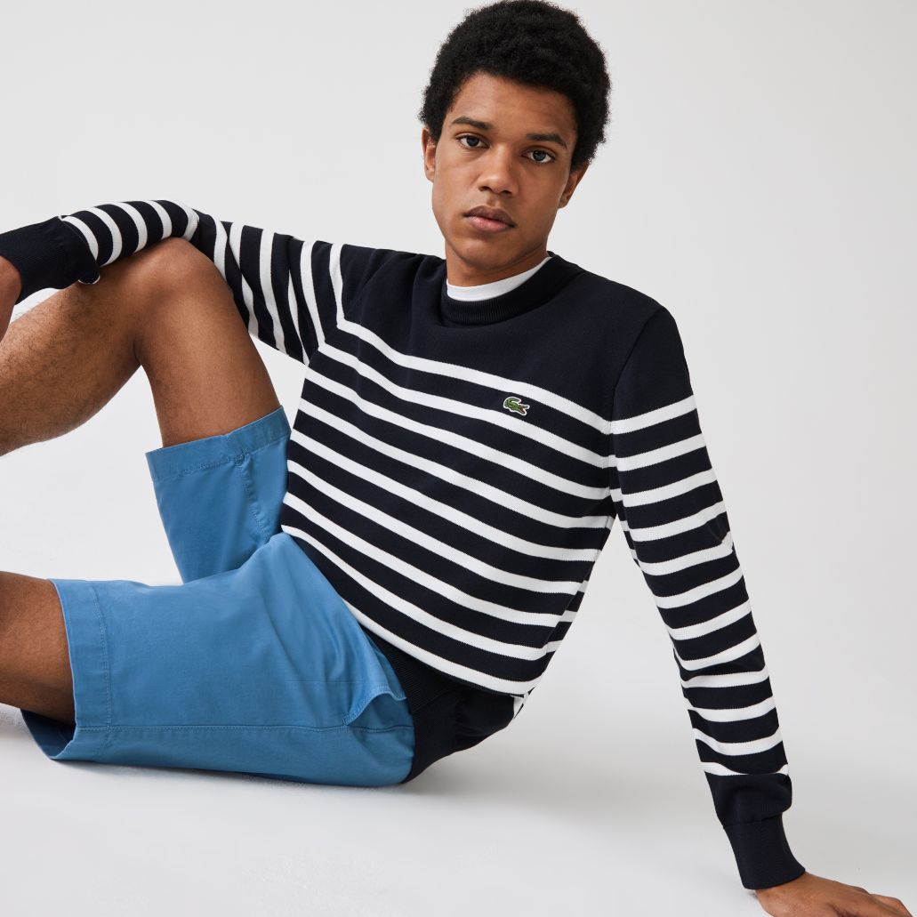 Свитер Lacoste , цвет разноцветный, для мужчин Свитер Lacoste , цвет разноцветный, для мужчин