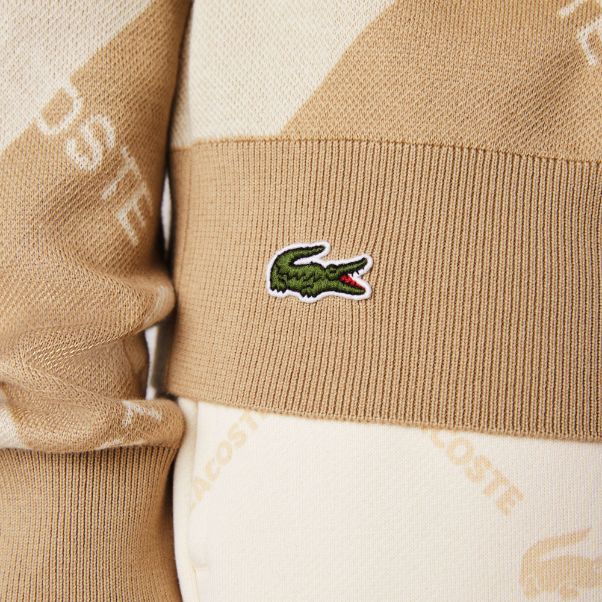 Свитер Lacoste , цвет разноцветный, для мужчин Свитер Lacoste , цвет разноцветный, для мужчин