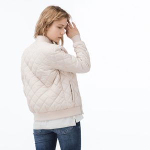 Куртка Lacoste , цвет розовый, для женщин Куртка Lacoste , цвет розовый, для женщин