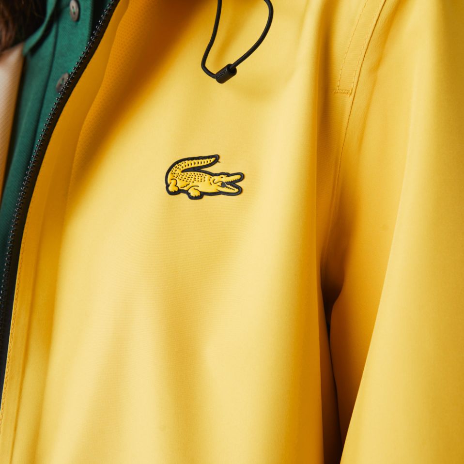 Куртка Lacoste , цвет желтый, для женщин Куртка Lacoste , цвет желтый, для женщин