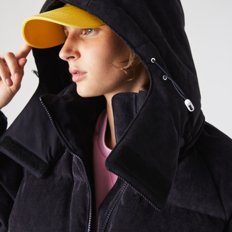 Куртка Lacoste L!VE , цвет черный, для женщин Куртка Lacoste L!VE , цвет черный, для женщин