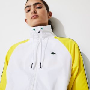 Куртка Lacoste , цвет белый, для женщин Куртка Lacoste , цвет белый, для женщин