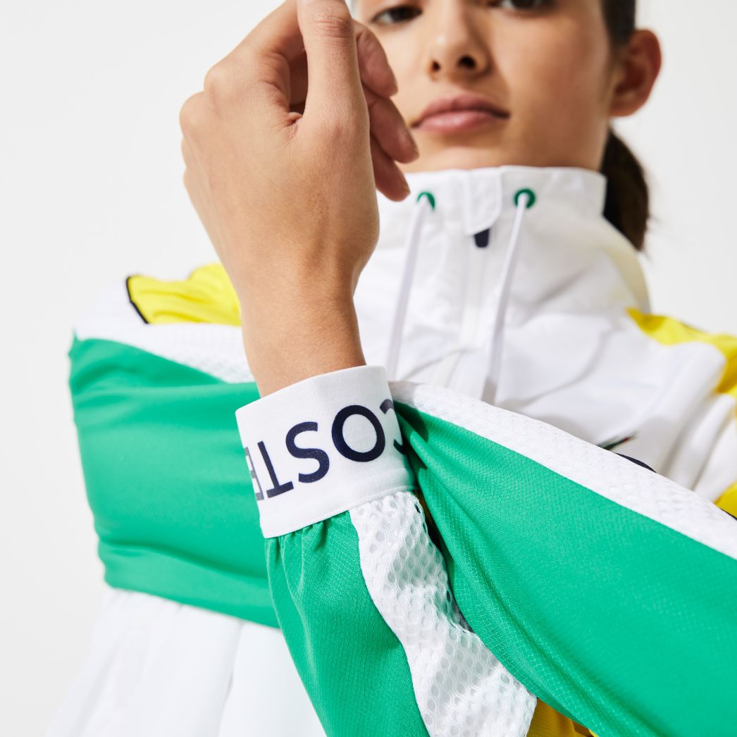 Куртка Lacoste , цвет белый, для женщин Куртка Lacoste , цвет белый, для женщин