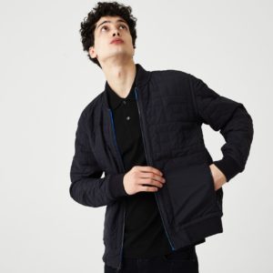 Куртка Lacoste , цвет синий, для мужчин Куртка Lacoste , цвет синий, для мужчин