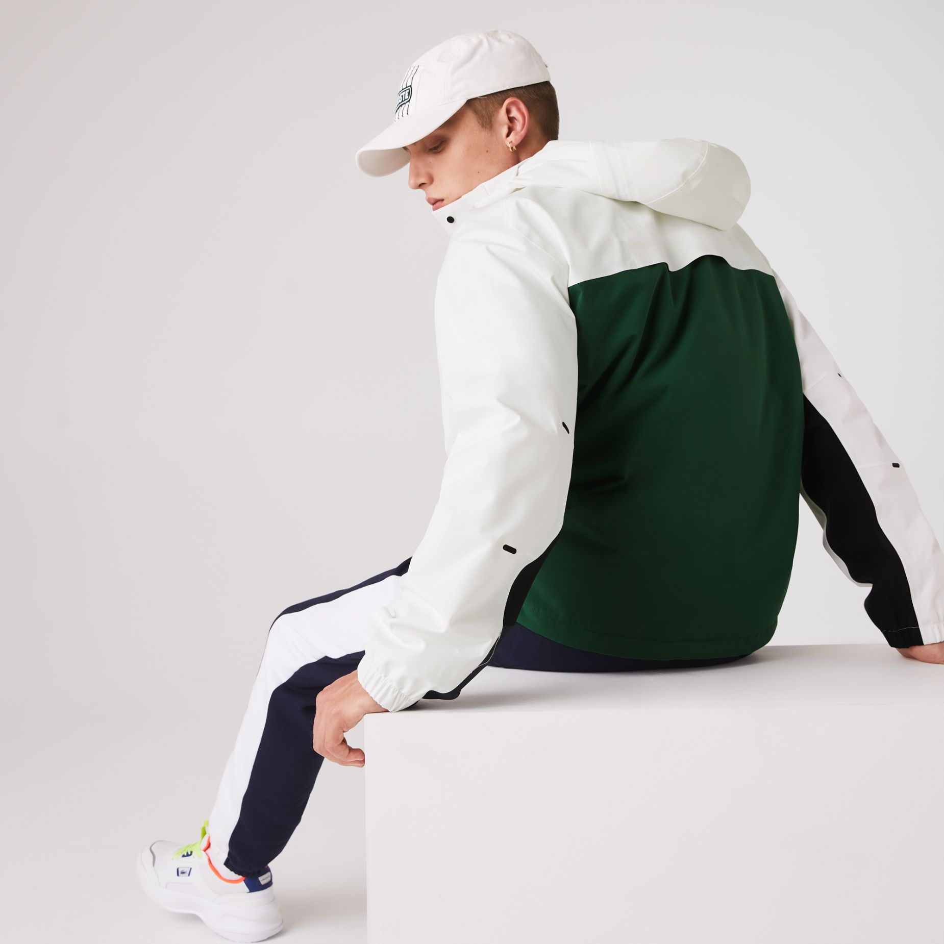 Куртка Lacoste , цвет разноцветный, для мужчин Куртка Lacoste , цвет разноцветный, для мужчин