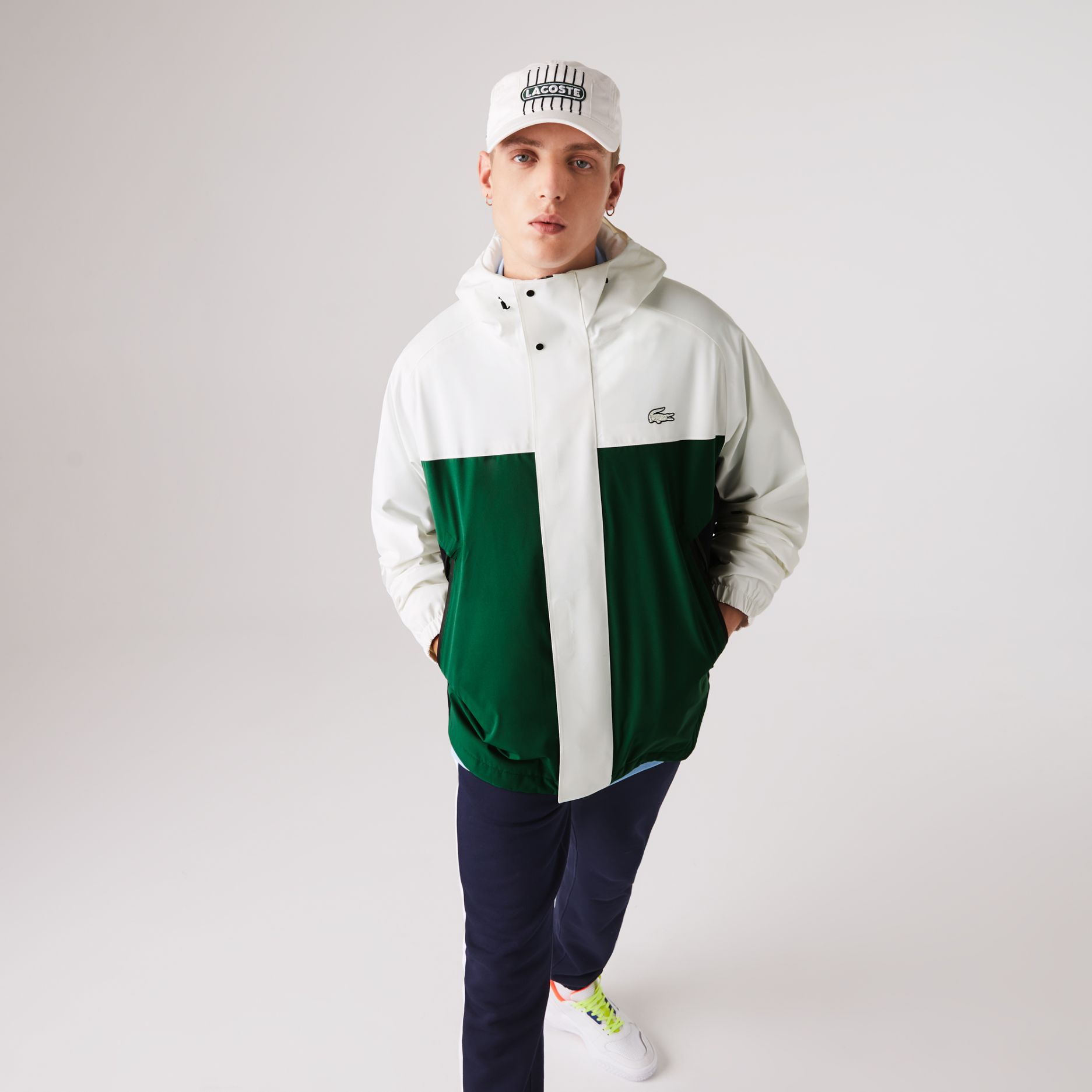 Куртка Lacoste , цвет разноцветный, для мужчин Куртка Lacoste , цвет разноцветный, для мужчин
