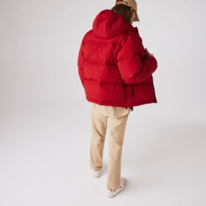 Куртка Lacoste , цвет красный, для мужчин