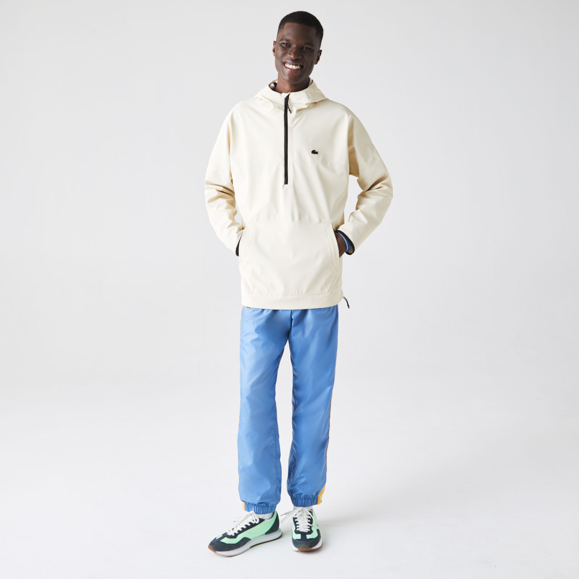 Куртка Lacoste , цвет желтый, для мужчин Куртка Lacoste , цвет желтый, для мужчин