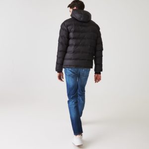 Куртка Lacoste , цвет черный, для мужчин