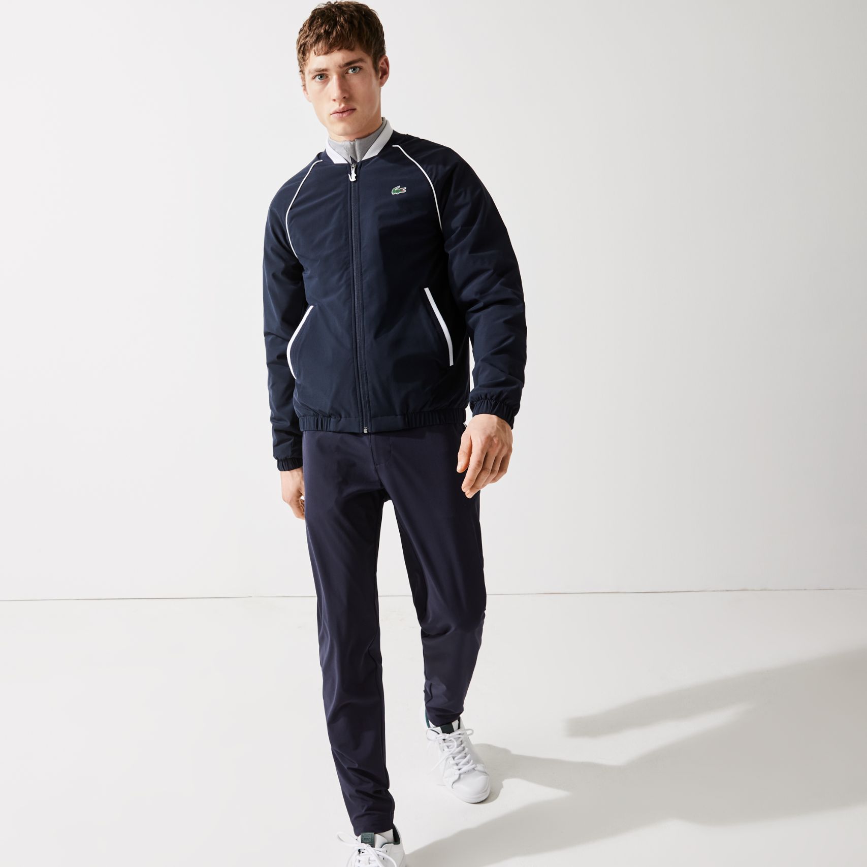 Куртка Lacoste , цвет синий, для мужчин Куртка Lacoste , цвет синий, для мужчин