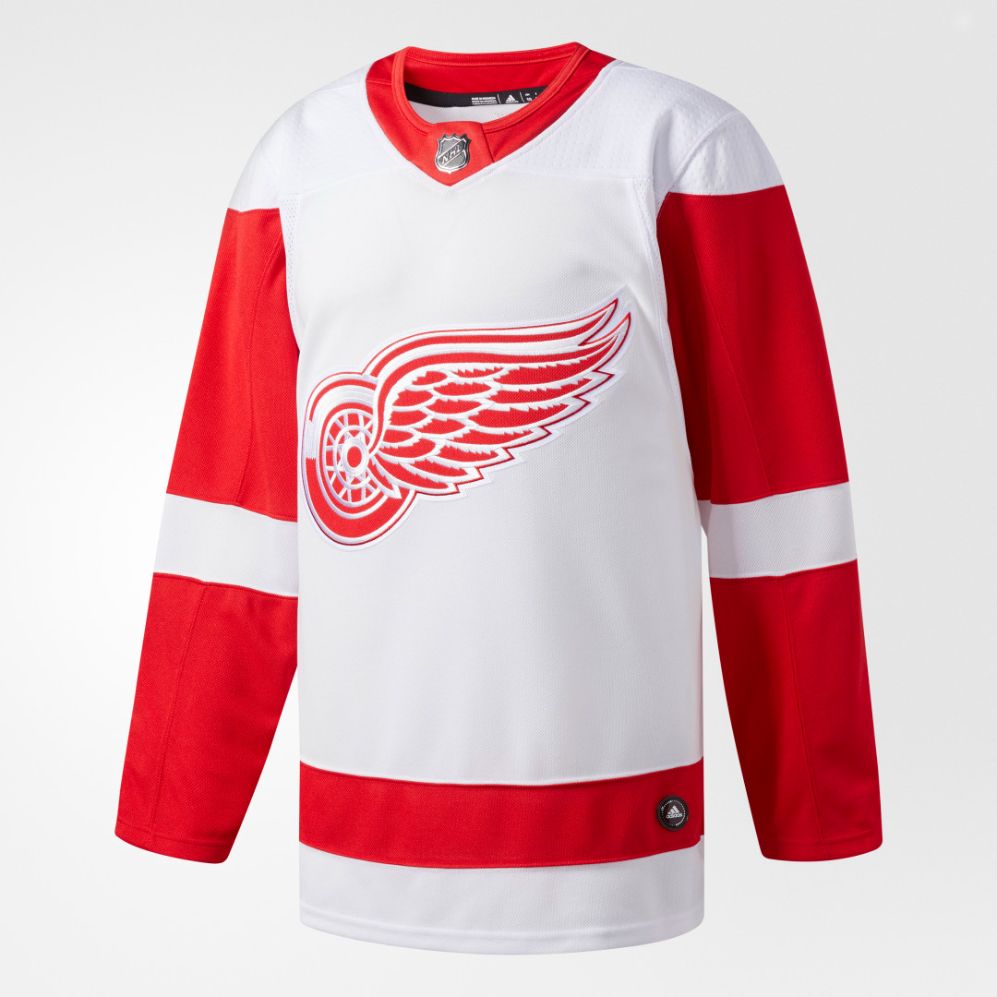 Оригинальная гостевая джерси Red Wings adidas Performance adidas Оригинальная гостевая джерси Red Wings adidas Performance adidas