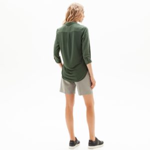 Рубашка Lacoste , цвет серый, для женщин