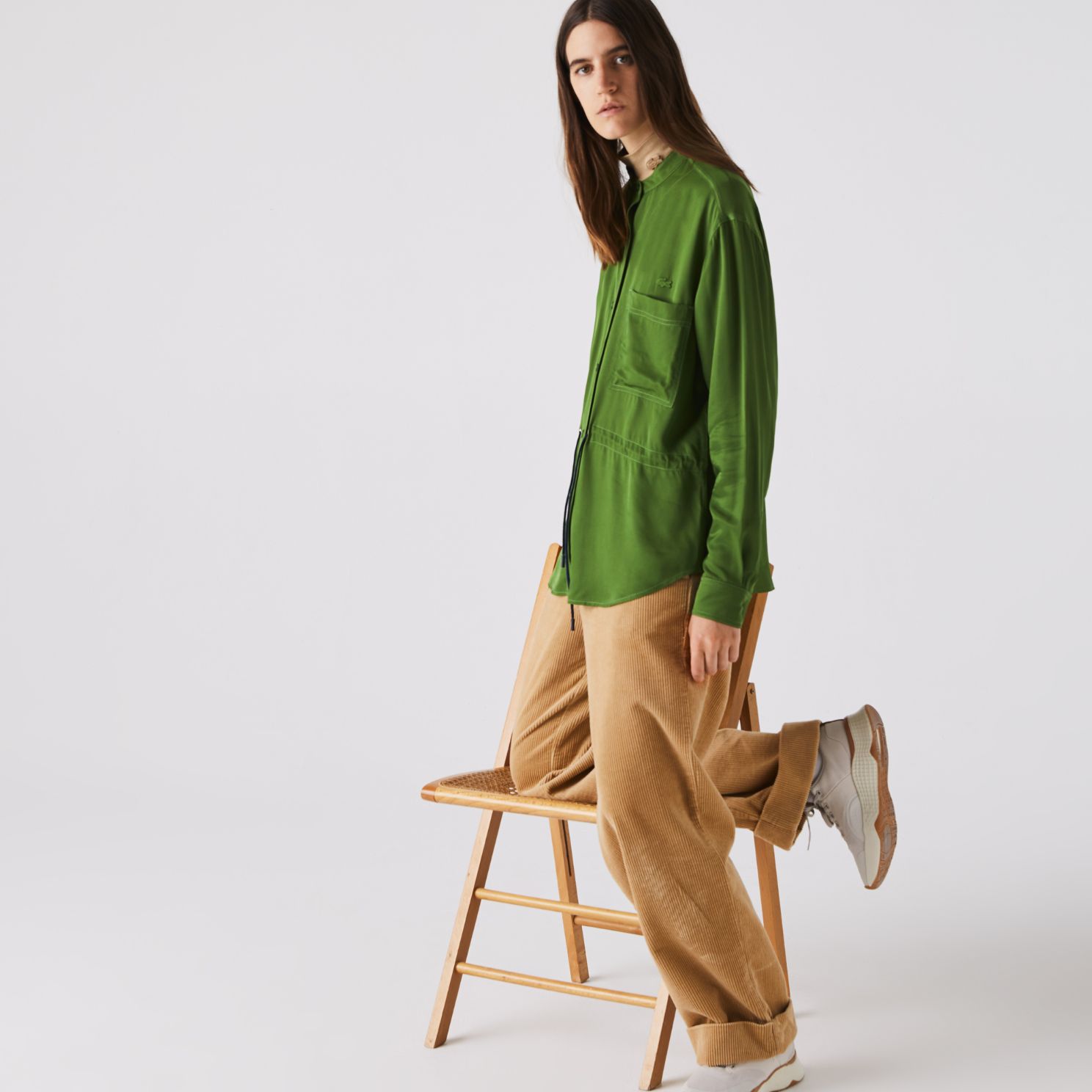 Рубашка Lacoste, для женщин Рубашка Lacoste, для женщин