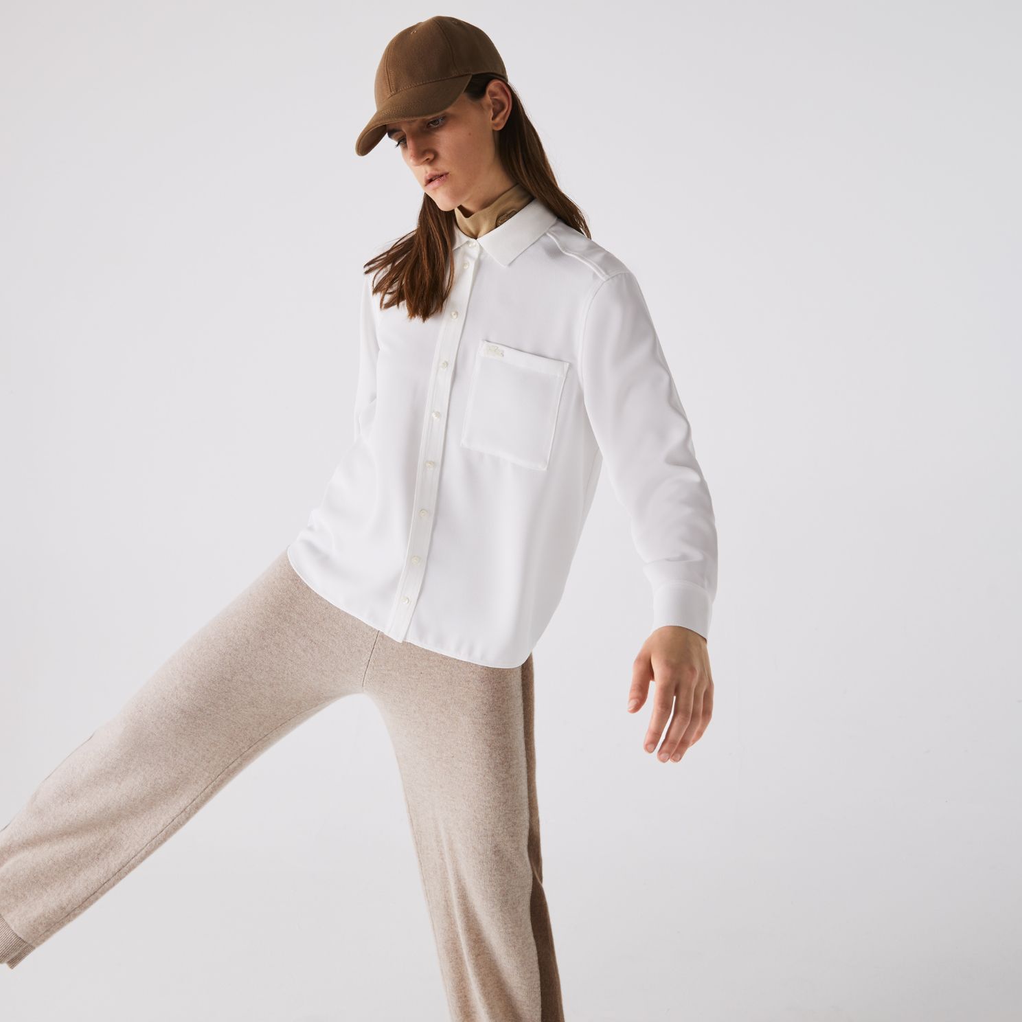 Рубашка Lacoste, для женщин Рубашка Lacoste, для женщин