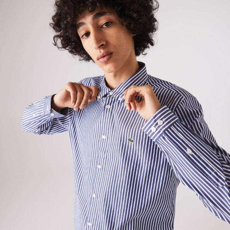Рубашка Lacoste , для мужчин Рубашка Lacoste , для мужчин