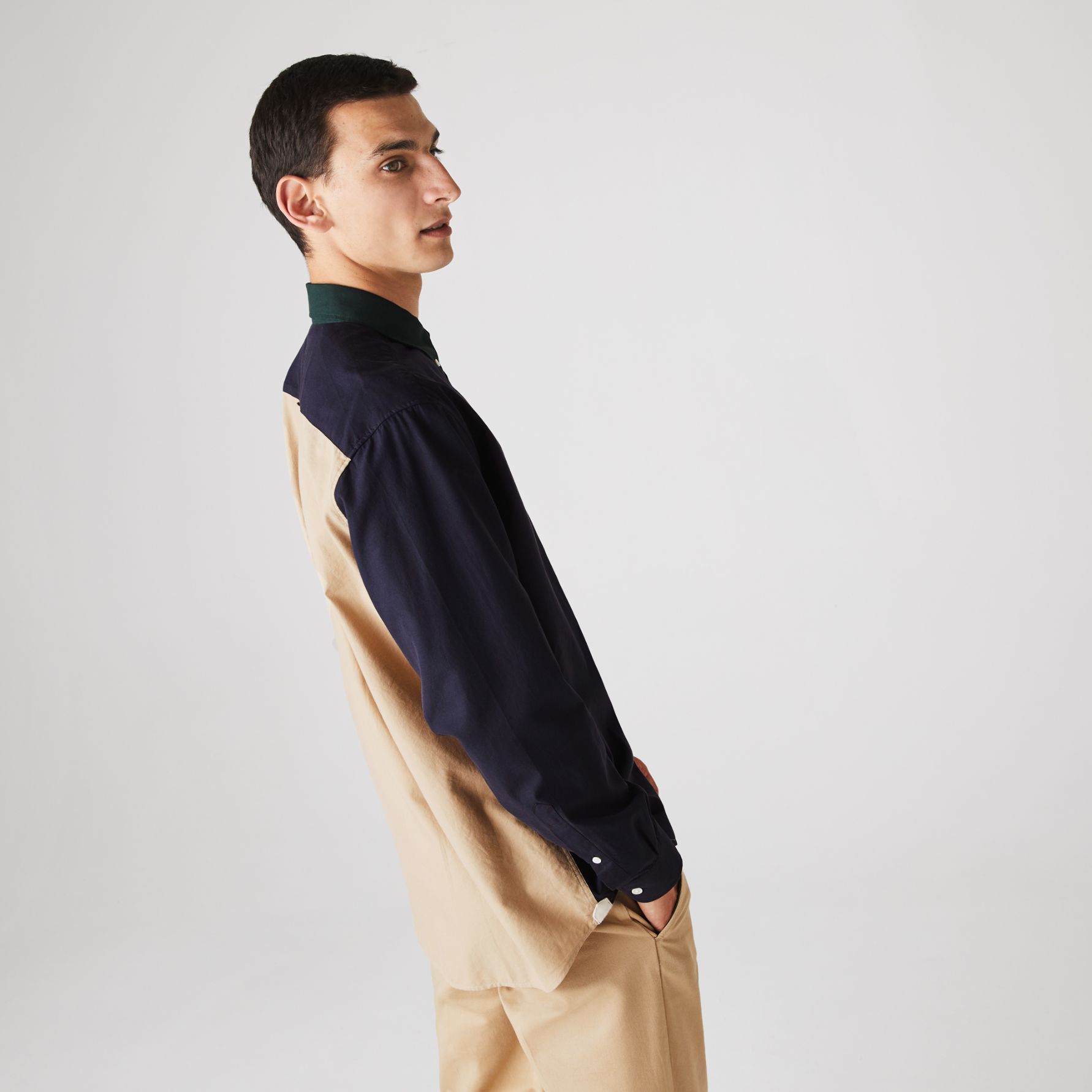 Рубашка Lacoste , для мужчин Рубашка Lacoste , для мужчин