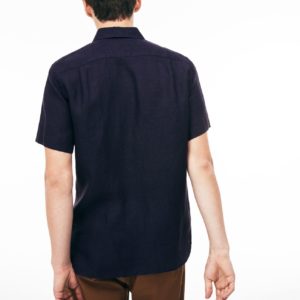 Рубашка Lacoste , цвет синий, для мужчин