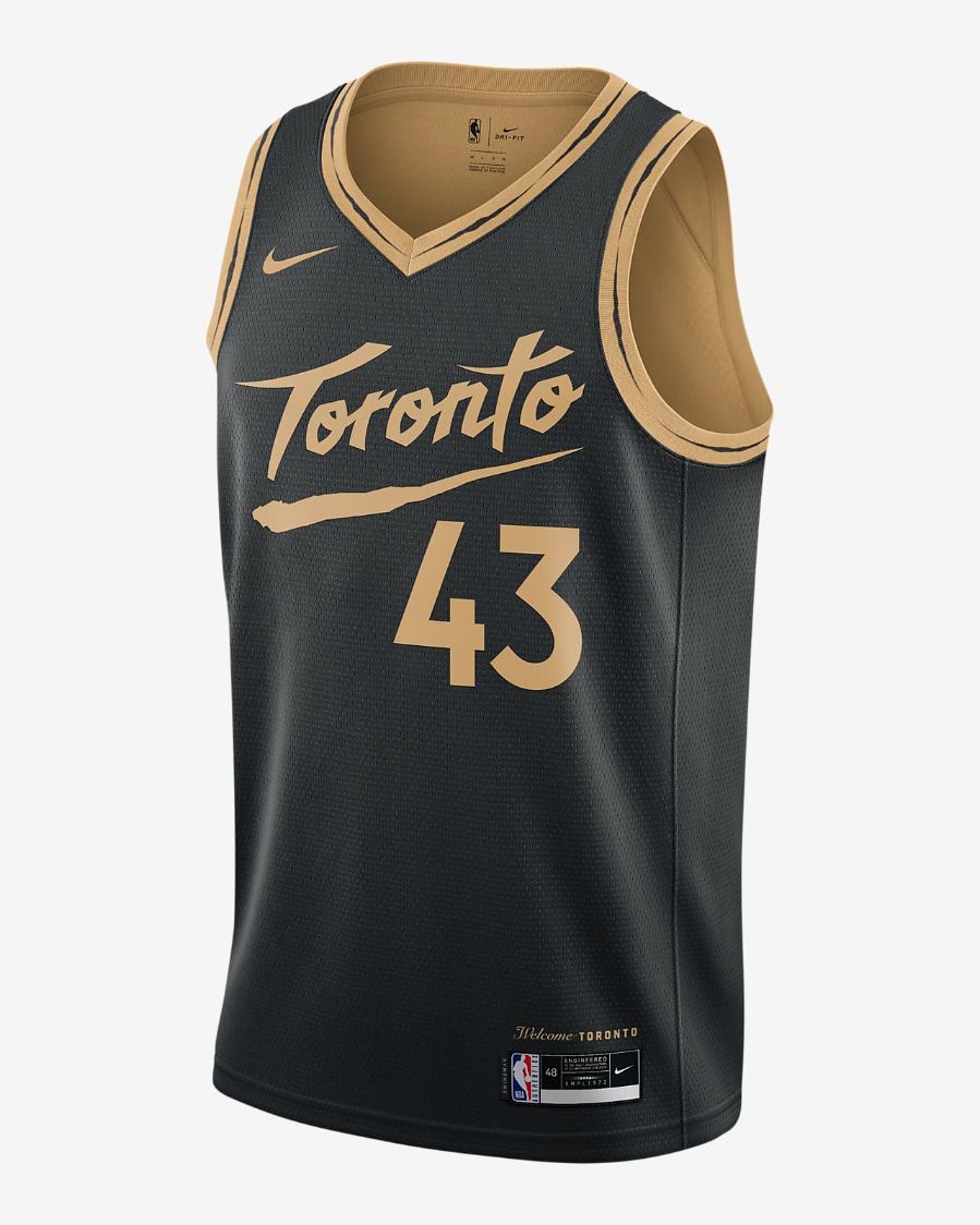 Джерси Nike НБА Swingman Toronto Raptors City Edition Toronto Raptors City Edition Джерси Nike НБА Swingman Toronto Raptors City Edition Toronto Raptors City Edition