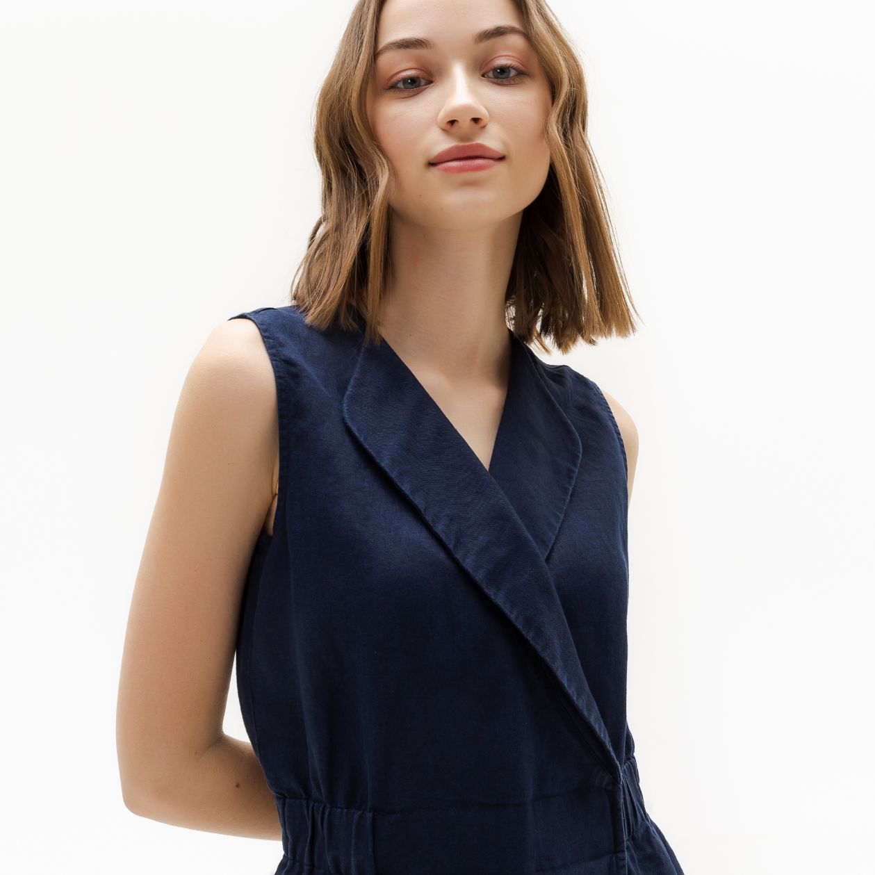 Платье Lacoste , цвет синий, для женщин Платье Lacoste , цвет синий, для женщин