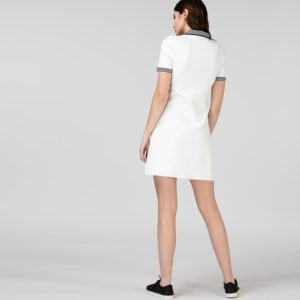 Платье Lacoste , цвет белый, для женщин
