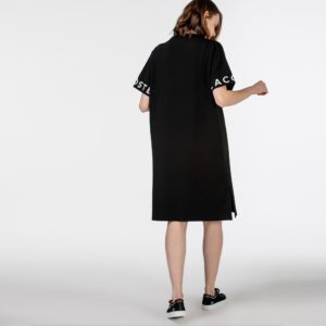 Платье Lacoste , цвет черный, для женщин
