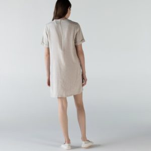 Платье Lacoste , цвет бежевый, для женщин