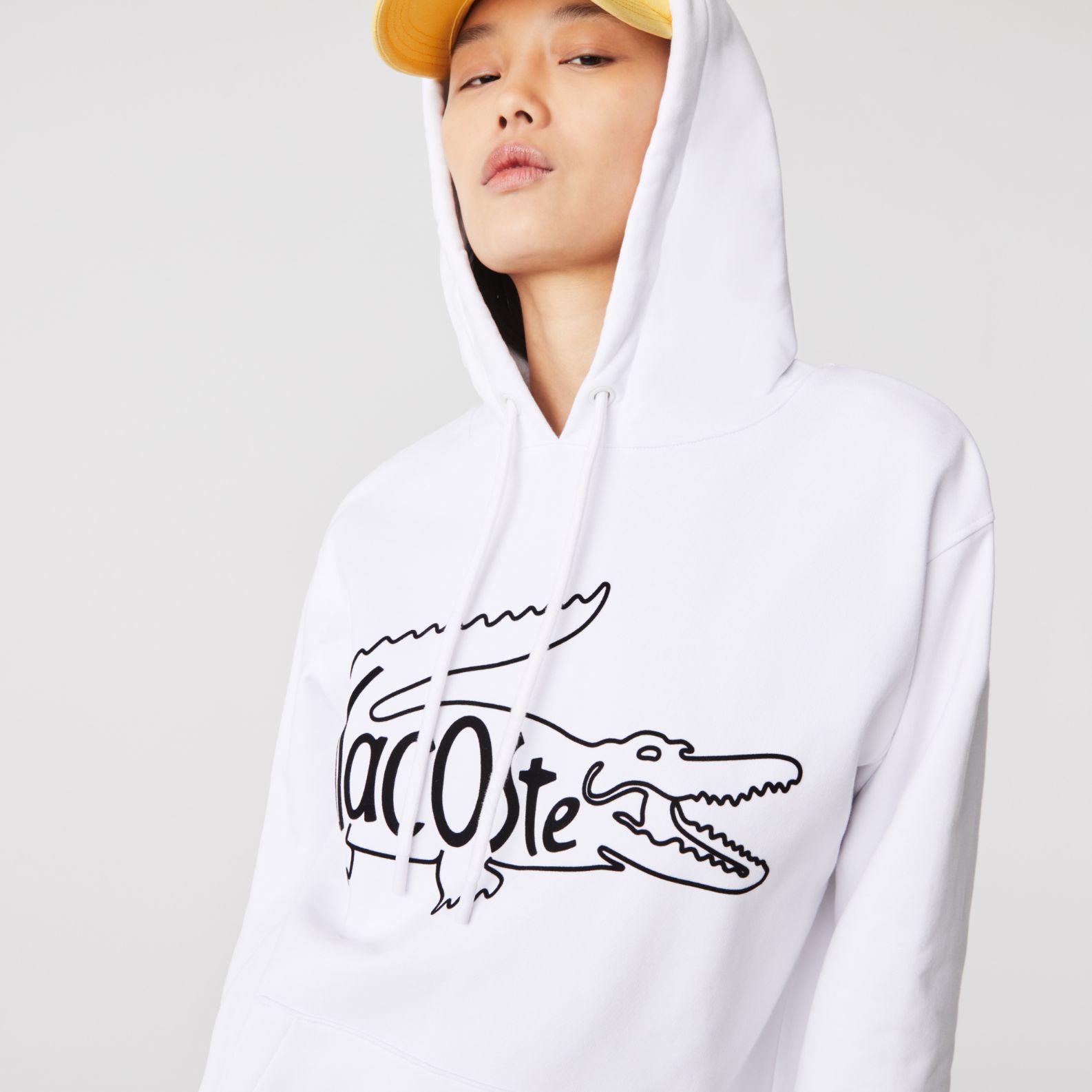 Платье Lacoste , цвет белый, для женщин Платье Lacoste , цвет белый, для женщин