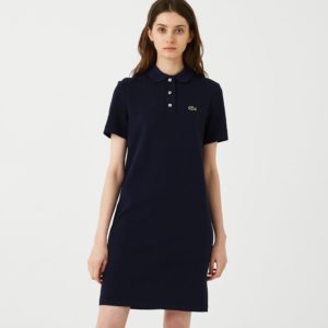 Платье Lacoste , цвет синий, для женщин Платье Lacoste , цвет синий, для женщин