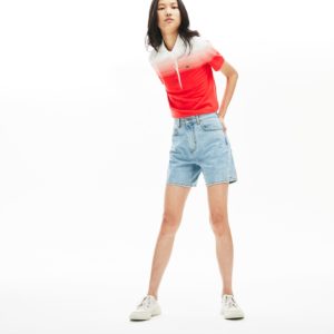 Шорты Lacoste , цвет голубой, для женщин Шорты Lacoste , цвет голубой, для женщин