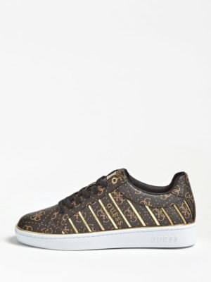 СНИКЕРЫ BOLIER С УЗОРОМ 4G Guess
