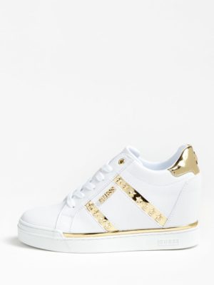 ВЫСОКИЕ СНИКЕРЫ FAYNE СО ЗВЕЗДАМИ Guess