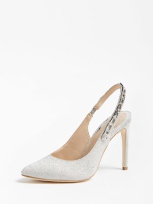 ЛОДОЧКИ TEDDI С БЛЕСТКАМИ Guess