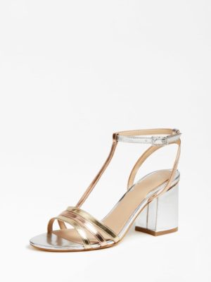 ЛАМИНИРОВАННЫЕ БОСОНОЖКИ MAISE Guess ЛАМИНИРОВАННЫЕ БОСОНОЖКИ MAISE Guess