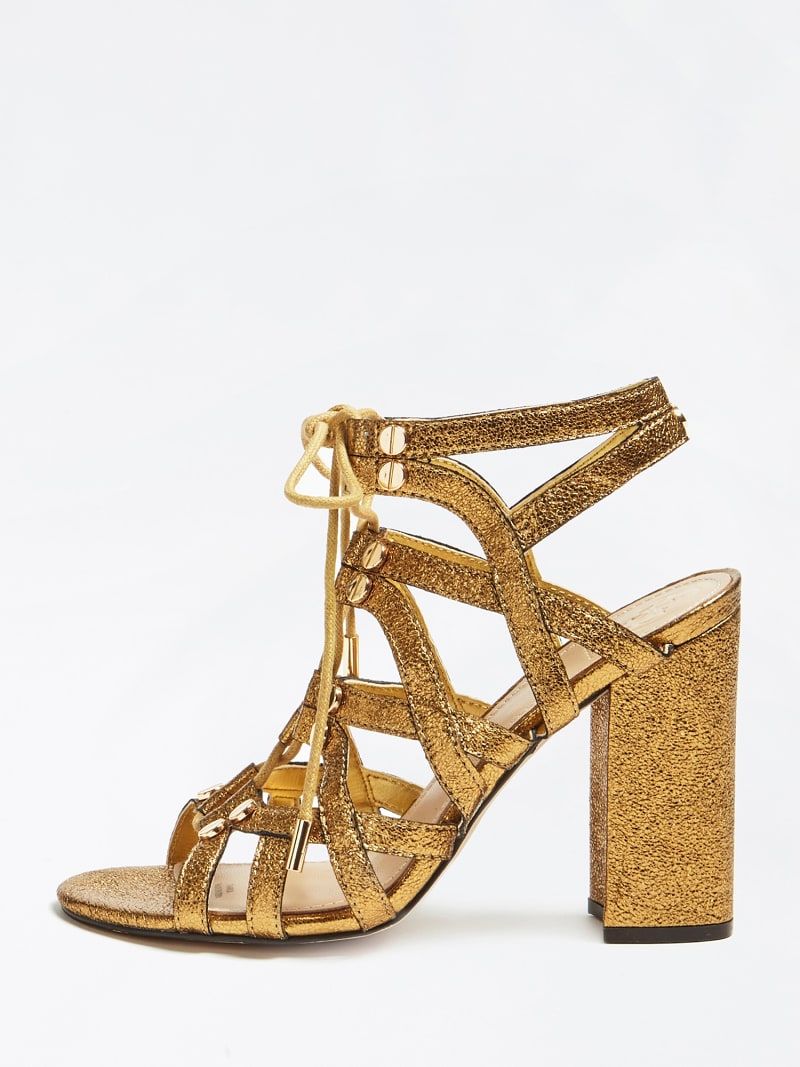 БОСОНОЖКИ KARLIE ИЗ КОЖИ Guess БОСОНОЖКИ KARLIE ИЗ КОЖИ Guess