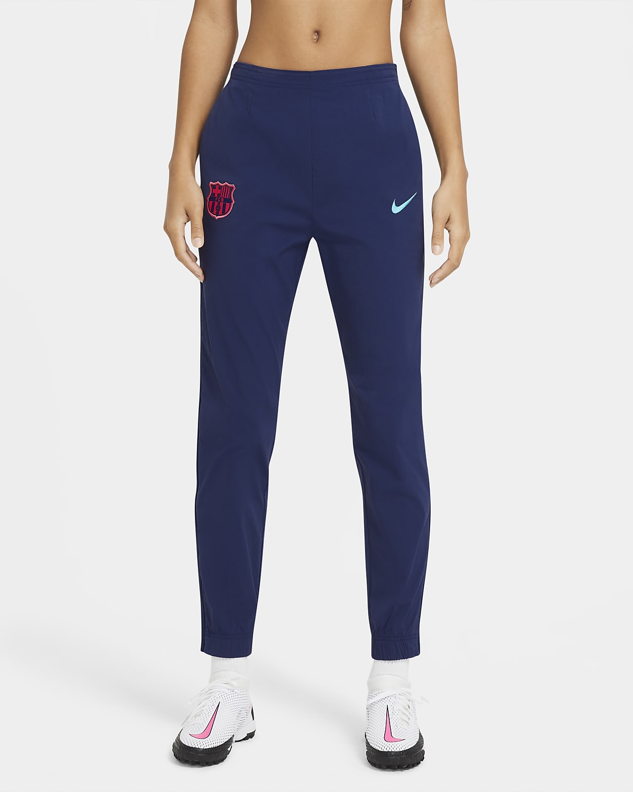 Женские футбольные брюки FC Barcelona FC Barcelona Женские футбольные брюки FC Barcelona FC Barcelona