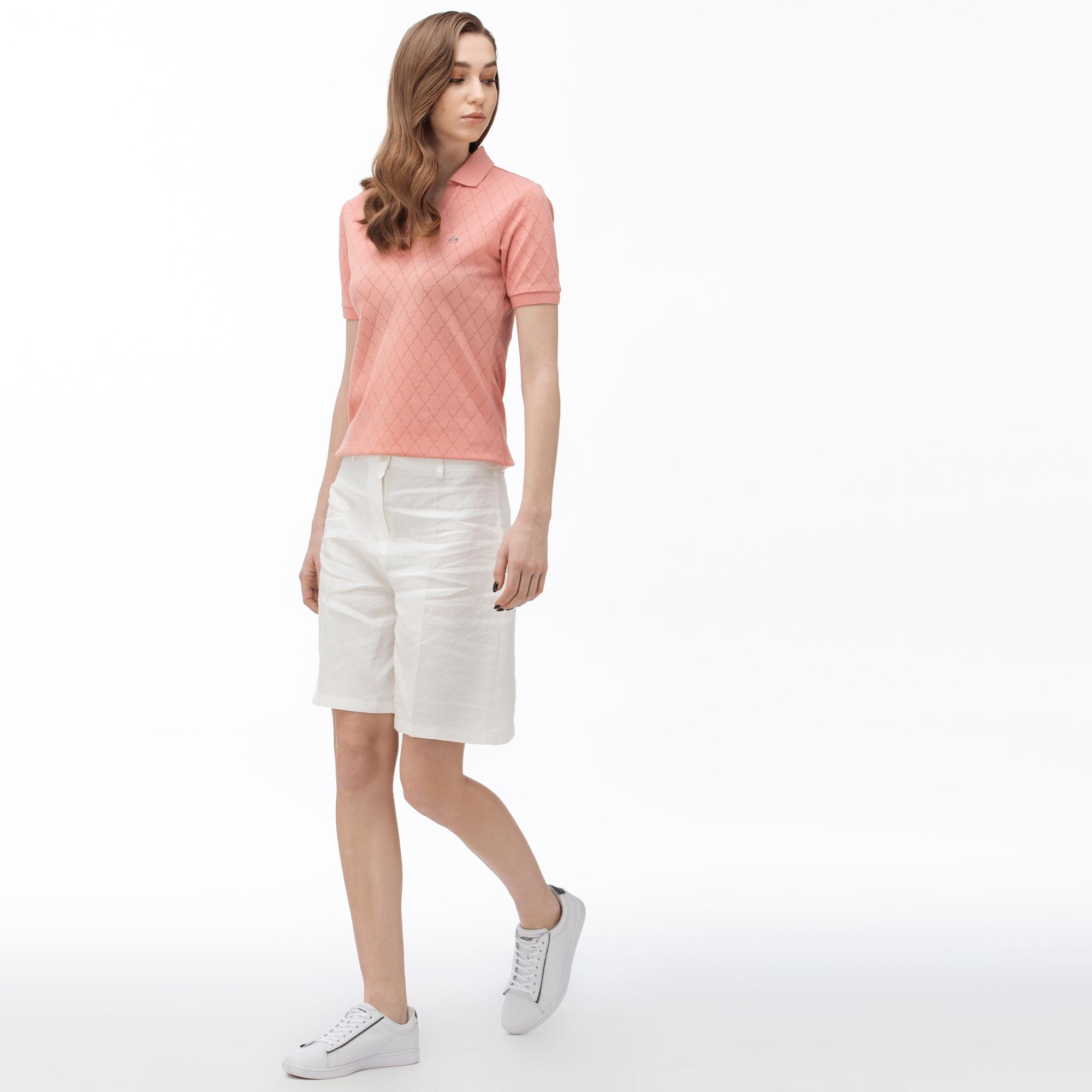 Шорты Lacoste , цвет белый, для женщин Шорты Lacoste , цвет белый, для женщин
